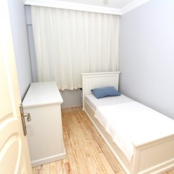 Akçay Merkezde Denize 40 Metre Mesafede Deniz Manzaralı 3+1 Eşyalı Günlük Kiralık Daire