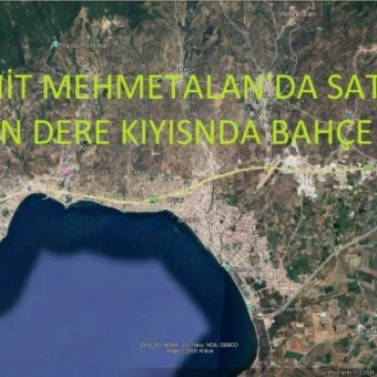 Edremit Mehmetalan'da akan Dere kenarın'da Satılık Zeytinlik ve Bahçe