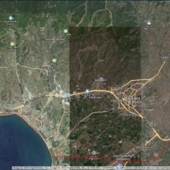 Edremit Mehmetalan'da akan Dere kenarın'da Satılık Zeytinlik ve Bahçe