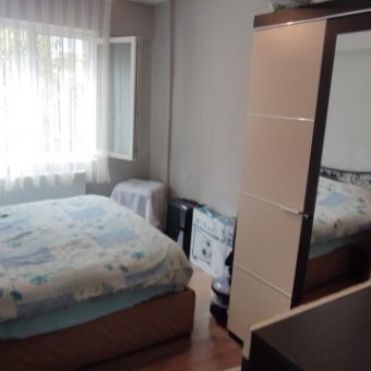 Akçay Altınkum'da Eşyalı Yüksek Giriş Kat Kiralık Daire