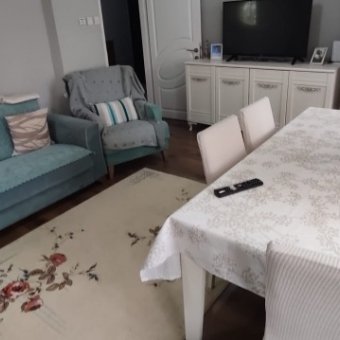 Akçay Altınkum'da Eşyalı Yüksek Giriş Kat Kiralık Daire