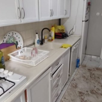 Akçay Altınkum'da Eşyalı Yüksek Giriş Kat Kiralık Daire