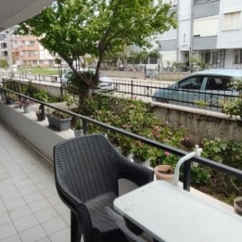 Akçay Altınkum'da Eşyalı Yüksek Giriş Kat Kiralık Daire