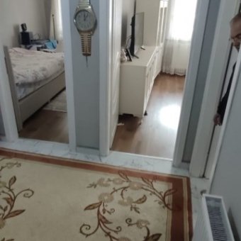 Akçay Altınkum'da Eşyalı Yüksek Giriş Kat Kiralık Daire